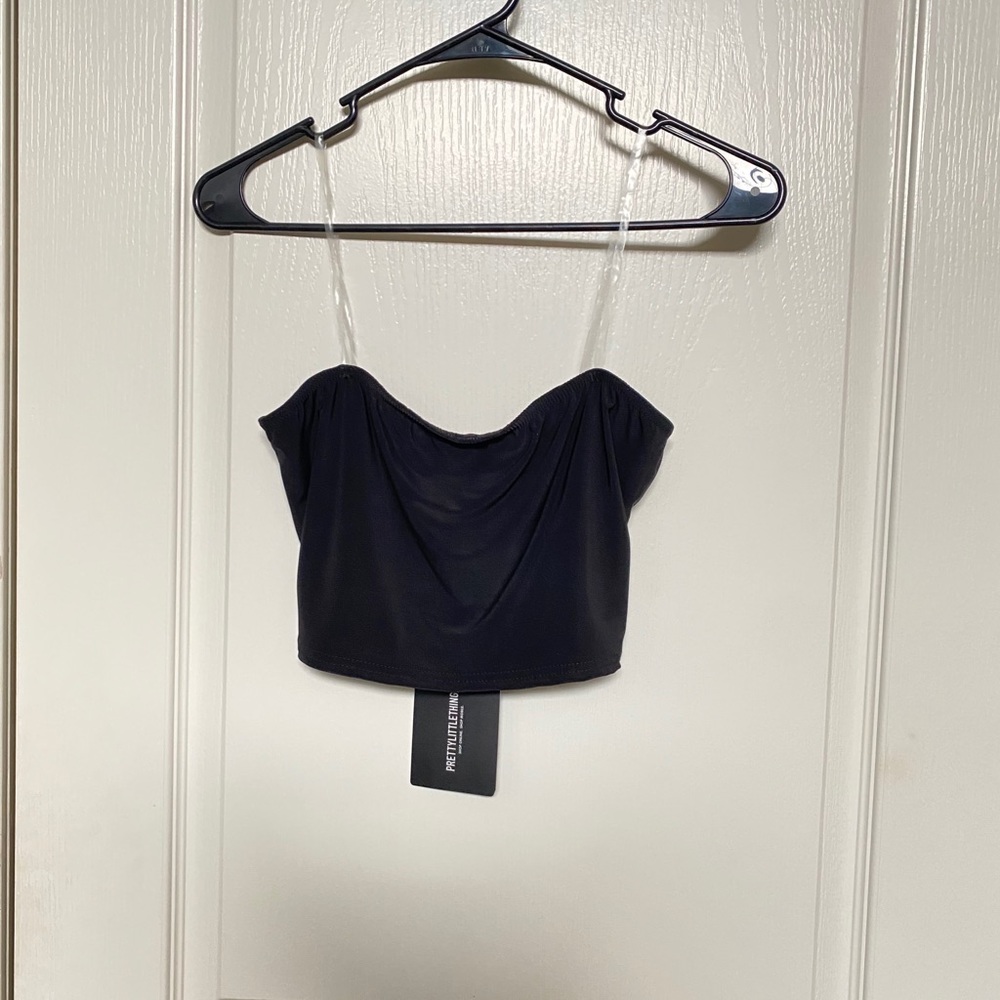 Prettylittlethings Clear Strap Top